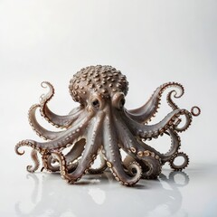octopus on a white background
