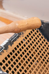 Precision in Brown: Detail Paint Brush