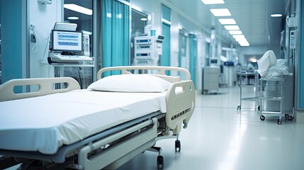 bed in hospital