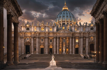 The Vatican from the outside