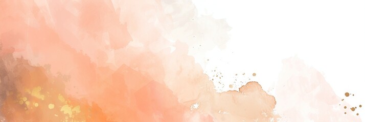 Obraz premium Abstract wallpaper of a pink and orange and peach fuzz pantone gradient. Mesmerizing masterpiece capturing the vibrant hues of a peach and orange sunset, evoking feelings of warmth and creativity