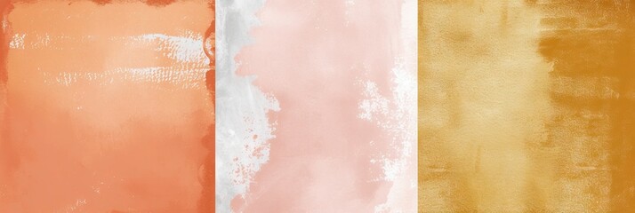 Abstract wallpaper of a pink and orange and peach fuzz pantone gradient. Mesmerizing masterpiece capturing the vibrant hues of a peach and orange sunset, evoking feelings of warmth and creativity