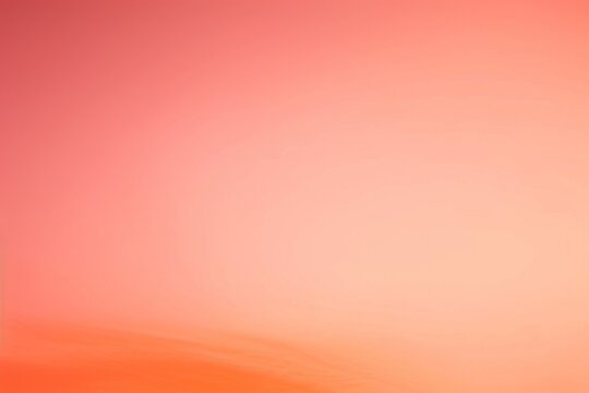 Abstract wallpaper of a pink and orange and peach fuzz pantone gradient. Mesmerizing masterpiece capturing the vibrant hues of a peach and orange sunset, evoking feelings of warmth and creativity