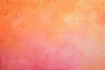 Abstract wallpaper of a pink and orange and peach fuzz pantone gradient. Mesmerizing masterpiece capturing the vibrant hues of a peach and orange sunset, evoking feelings of warmth and creativity