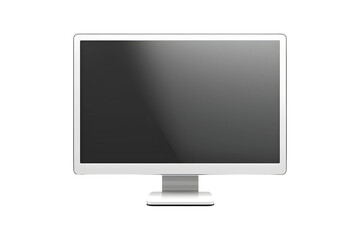 LCD Screen isolated on transparent background
