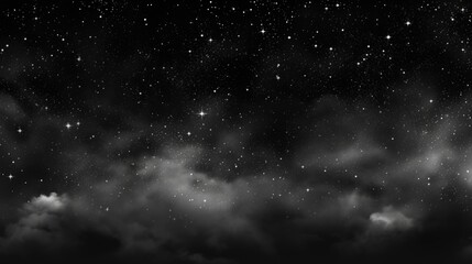 Fototapeta premium The background of the starry sky is in Charcoal color.