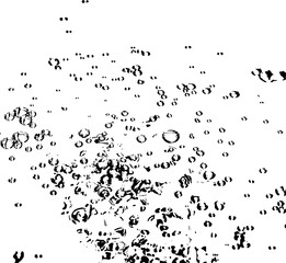 Rustic grunge texture with grain and stains. Abstract noise background. PNG graphic illustration with transparent background.