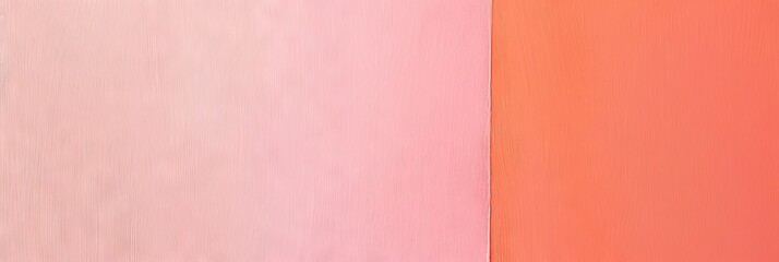 Fototapeta premium Abstract wallpaper of a pink and orange and peach fuzz pantone gradient. Mesmerizing masterpiece capturing the vibrant hues of a peach and orange sunset, evoking feelings of warmth and creativity