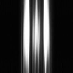 Black and white striped abstract background overlay. Motion effect. PNG graphic illustration with transparent background.