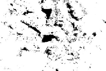 Rustic grunge texture with grain and stains. Abstract noise background. PNG graphic illustration with transparent background.