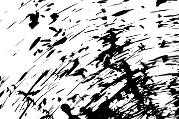 Rustic grunge texture with grain and stains. Abstract noise background. PNG graphic illustration with transparent background.