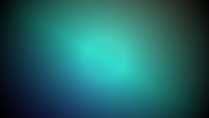 An illustration of a light blue, aqua, and navy blue radial gradient with a white ring and black vignette.