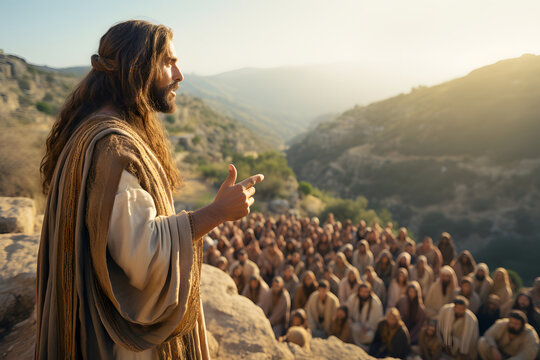 Jesus Christ  Sermon on the Mountain 