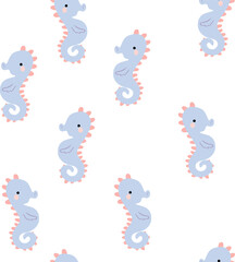 Fish seamless pattern 