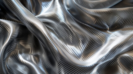 Naklejka premium Silver texture background