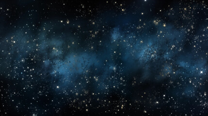 Fototapeta premium Majestic Deep Space Nebula: Cosmic Tapestry of Star Formation