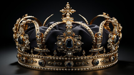 Fototapeta premium A vintage royal crown