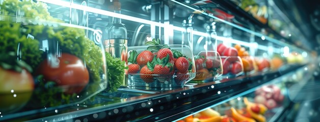 nanotechnology in food packaging, highlighting its role in extending shelf life and preserving...