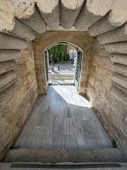 Mihrimah Sultan mosque garden exit gate