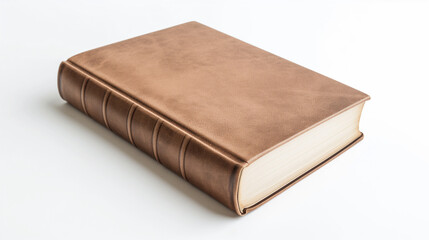 fancy decorative book on white background