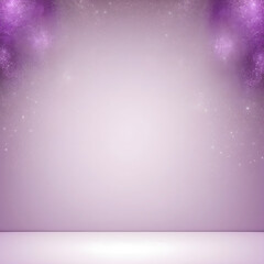 Obraz premium lavender banner with flowers, place for text