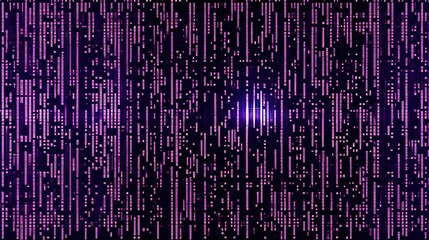 Glitchy Digital Matrix Background