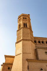 Church of Saint Peter the Apostle in Alagon, Ribera Alta del Ebro, province of Zaragoza, Aragon,...