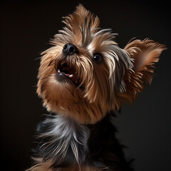 Yorkshire or Yorkie Dog Professional Portrait