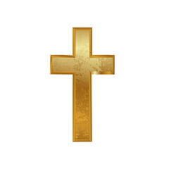 Christian cross vector image