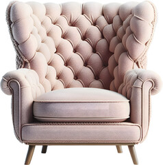 Obraz premium Armchair on transparent background