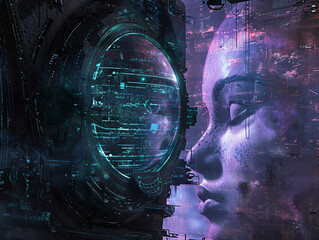 Cybernetic Sight: Hologram Reflections 