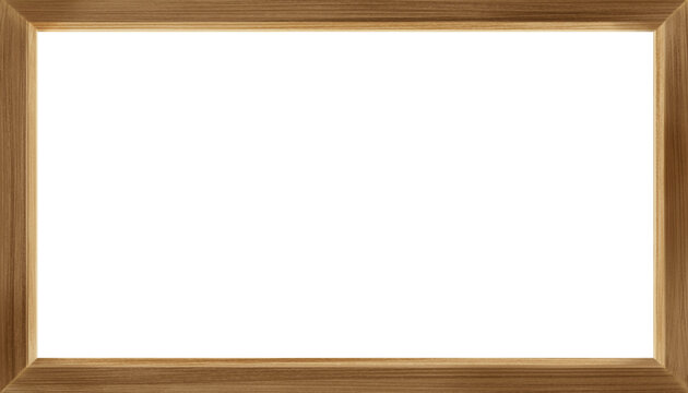 Rectangle wooden picture frame