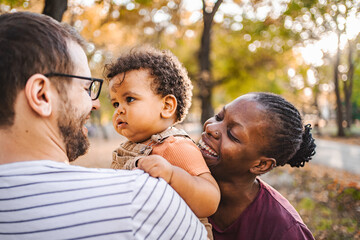 Joyful Laughter: Family Fun in the Fall