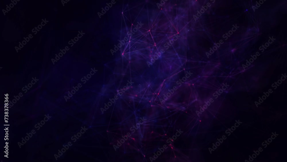 Wall mural plexus geometry plane lines abstract background