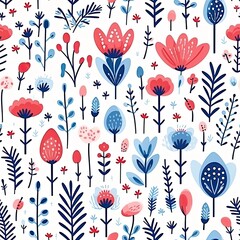 Floral Seamless Pattern