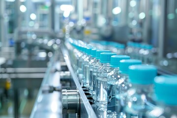 Sanitary measures in pharmaceutical production Showcasing meticulous quality control and safety protocols
