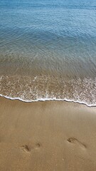 waves on the beach