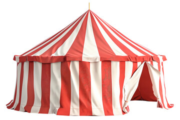 circus tent show PNG OR carnival tent PNG isolated on White and transparent background - Circus event Ringmaster Clown entertainment Advertising Concept