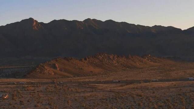 crocodile mountain at sunset
