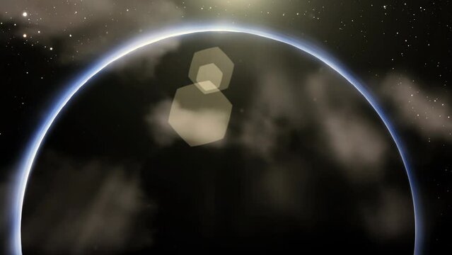 Pluto, A Dwarf Planet in the Kuiper Belt, A Ring of Bodies Beyond Neptune. Elements of this Video Furnished by NASA. 4K Resolution.