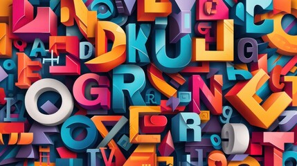 illustration of marketing word lettering typography with line icons, tag cloud on green background. Marketing technology concept. Thin line art style design for promotion, social media
