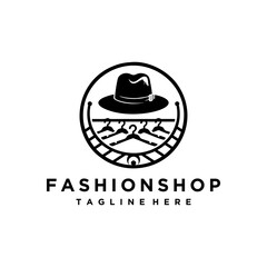 Clothing t shirt online shop logo idea, fashion shop logo