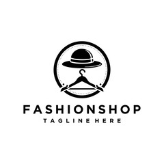 Clothing t shirt online shop logo idea, fashion shop logo