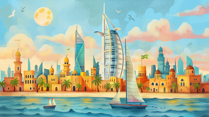 A Dubai illustration