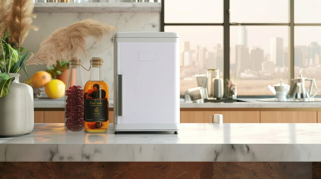 The compact size of the fridge makes it perfect for dorm rooms offices or small apartments.