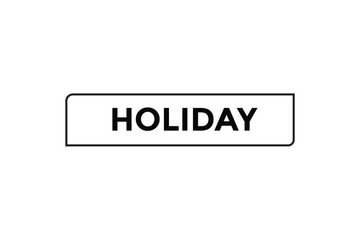 Fototapeta premium Holiday button web banner templates. Vector Illustration 