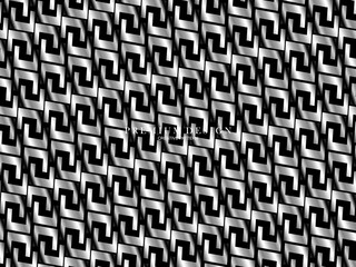 Abstract gray black white metal premium wall, 3D metal futuristic surface, modern building design.