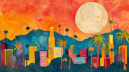 A Los Angeles illustration