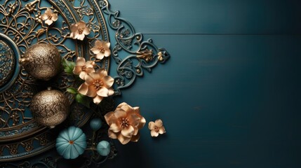 Ramadan concept background with typical Arabic ornaments for banners or posters