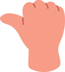 Hand Finger Gesture Illustration